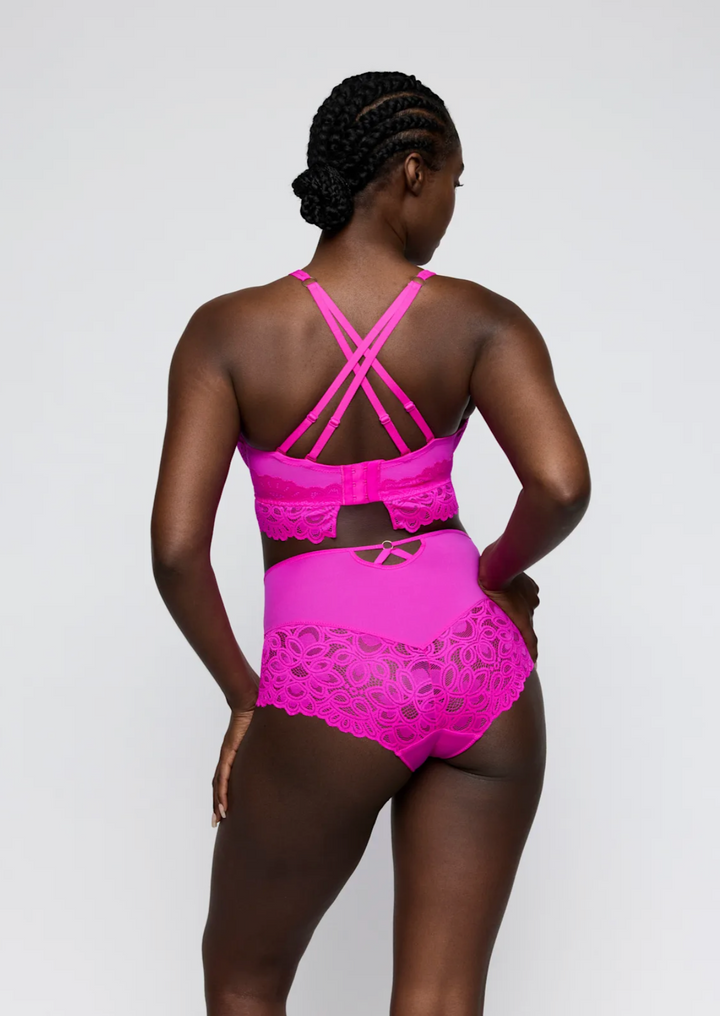 Dear Night Sheer Plunge Bra