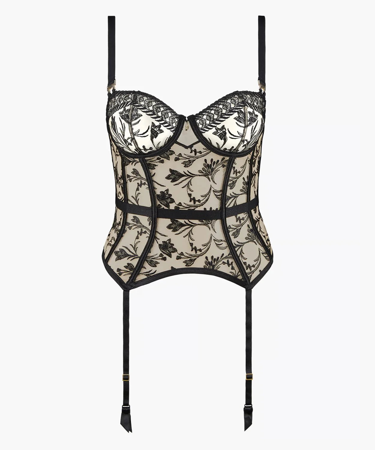 Basque CORSETTE MYSTÈRE BLACK