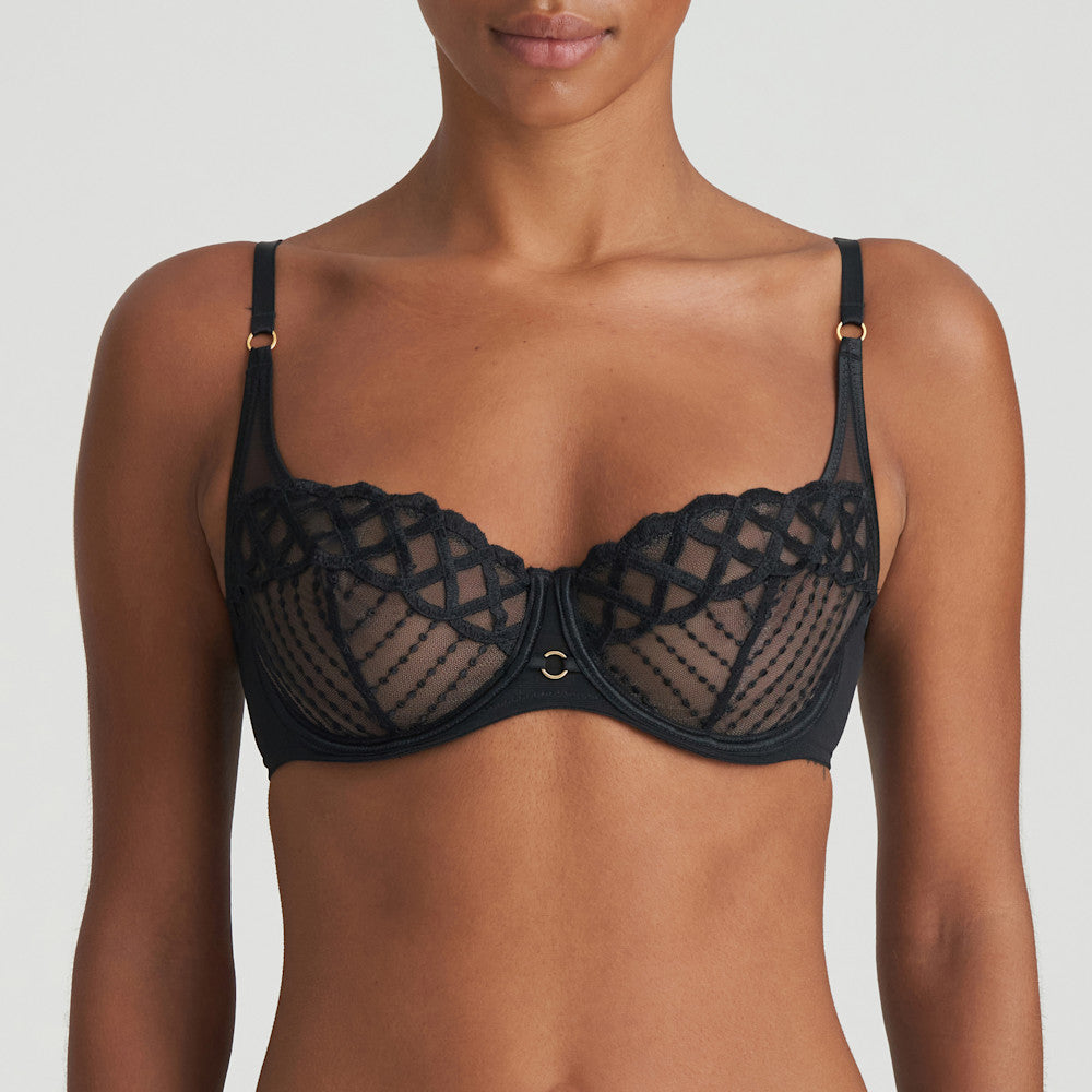 Jhana Sheer Balconette Bra