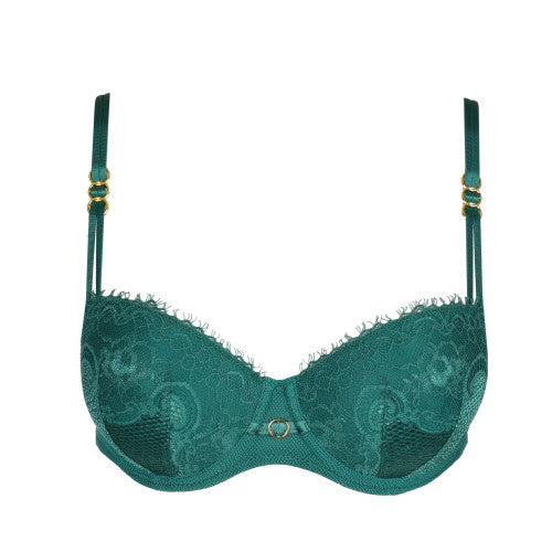 Junoo Balconette Bra JASPER GREEN