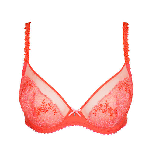 Solene Sheer Plunge Bra