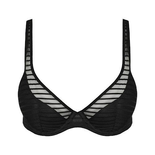 Basyl DEEP PLUNGE BRA Black