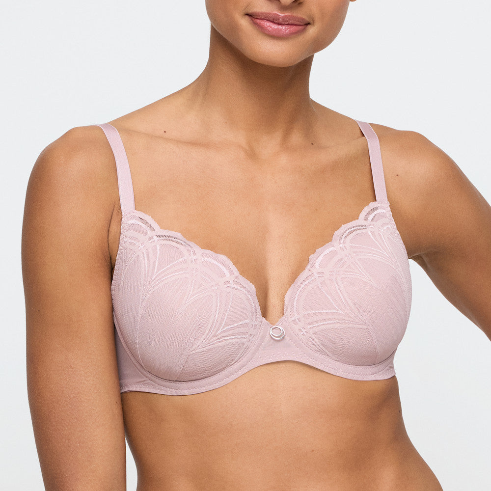 Cathia PLUNGE BRA Bois De Rose