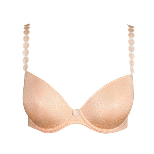 Tom Deep Plunge Convertible Bra Peach-Whisper