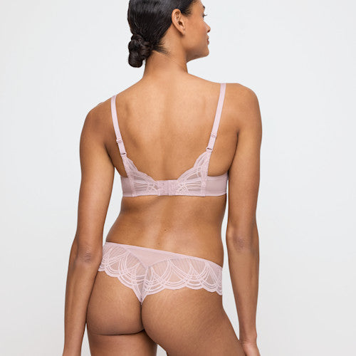 Cathia PLUNGE BRA Bois De Rose