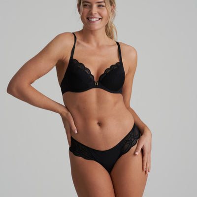 Cathia Push Up Bra BLACK