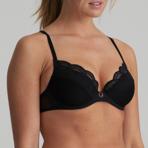 Cathia Push Up Bra BLACK