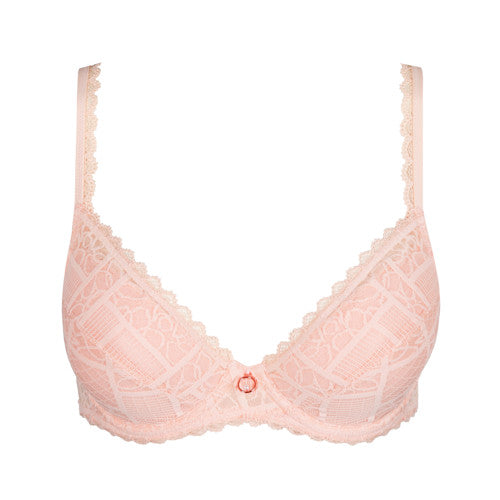 Jadei PUSH UP BRA Glossy Pink