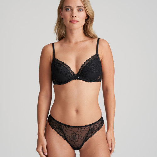 Marie Jo Jane Black Thong 0601330