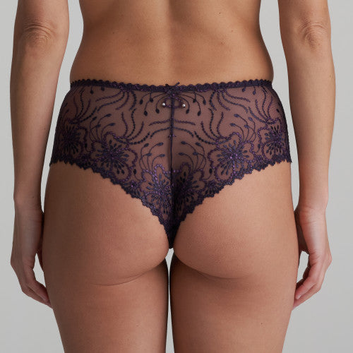 Jane Luxury Cheeky Thong Amethyst