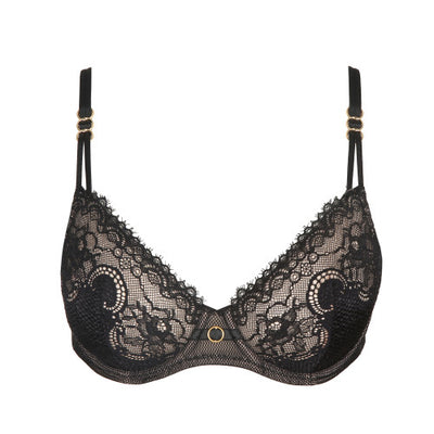 Junoo FULL CUP BRA Black