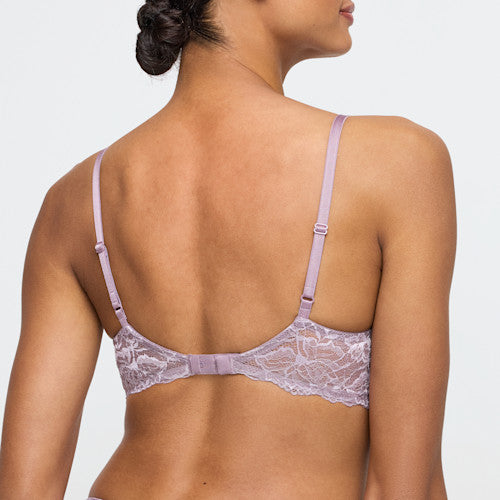 Manyla SHEER PLUNGE BRA Pastel Orchid