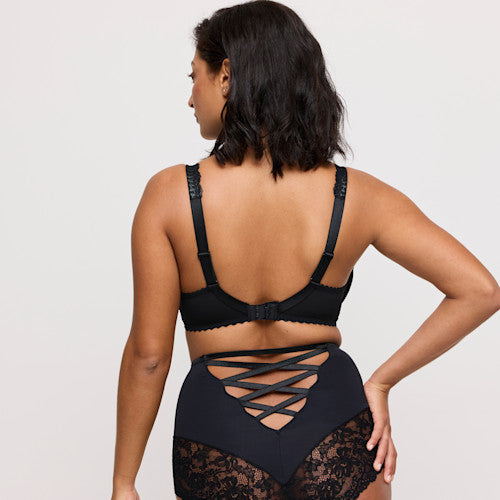 Shimla PLUNGE BRA Black