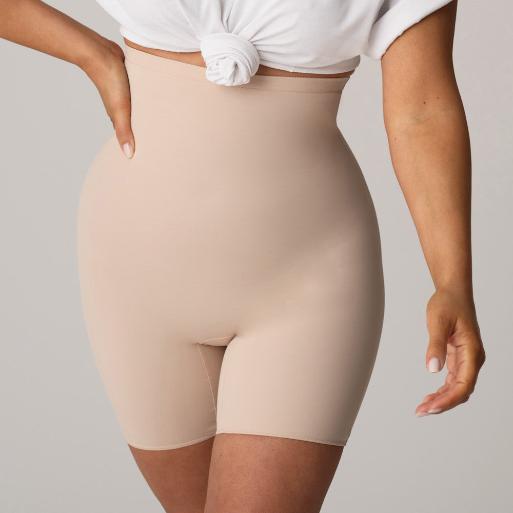 High Briefs With Legs Shapewear