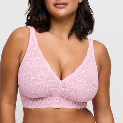 Salerno WIRELESS BRALETTE Spring Rose