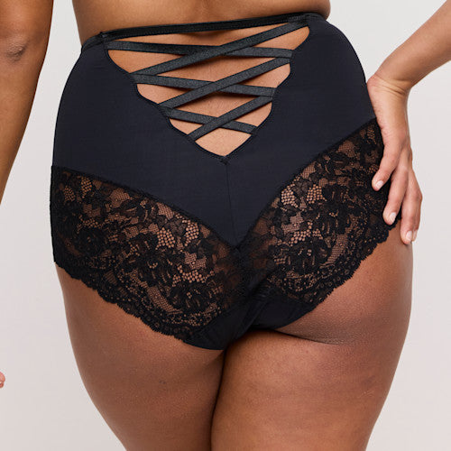 Shimla HIGH WAIST PANTY Black S - 3XL