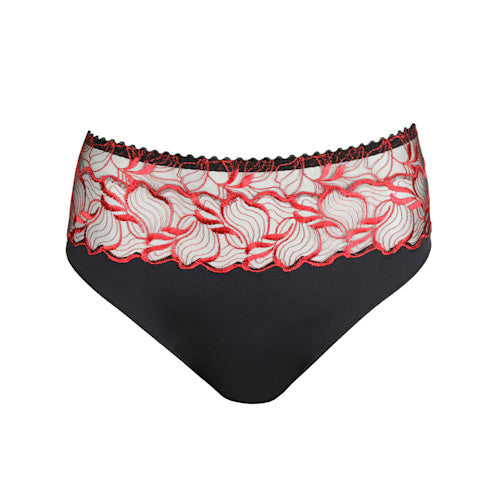 Springdale Full Brief Black Rose M - 4XL