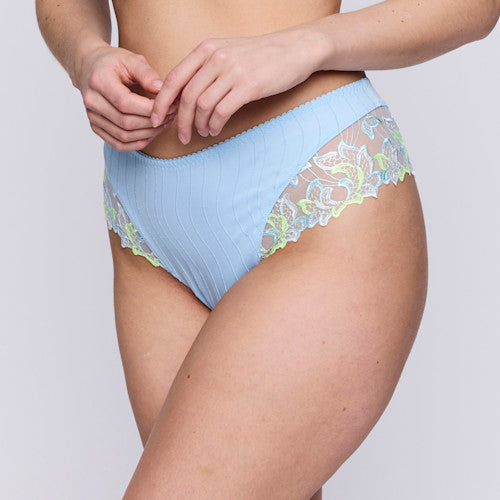 Deauville Luxury Thong Milky Blue XS - 3XL