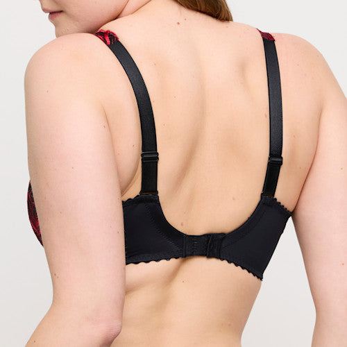 Springdale Full Cup Bra Black Rose
