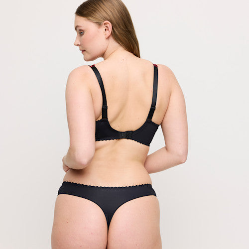 Springdale THONG Black Rose S - 2XL