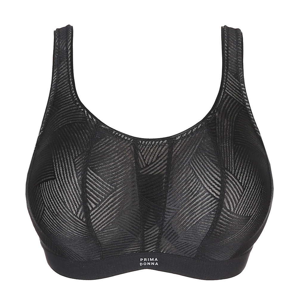 PrimaDonna Sport Wired Sports Bra Black C-H CUP 6000510