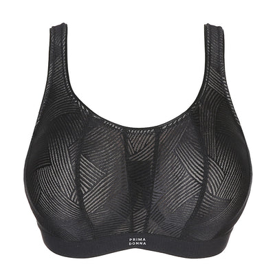 PrimaDonna Sport Wired Sports Bra Black C-H CUP 6000510