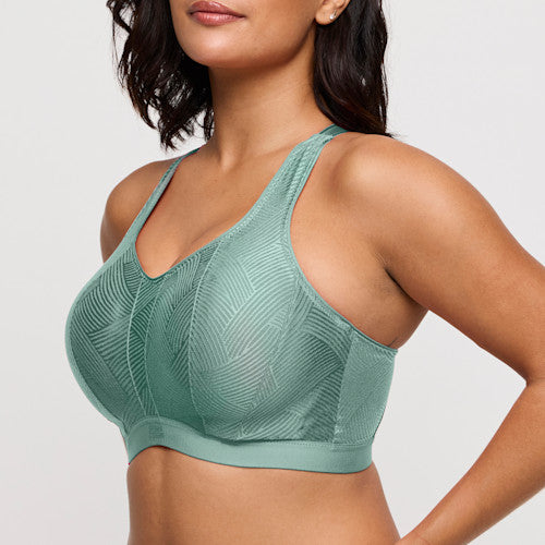 The Game Wired Sports Bra Sage