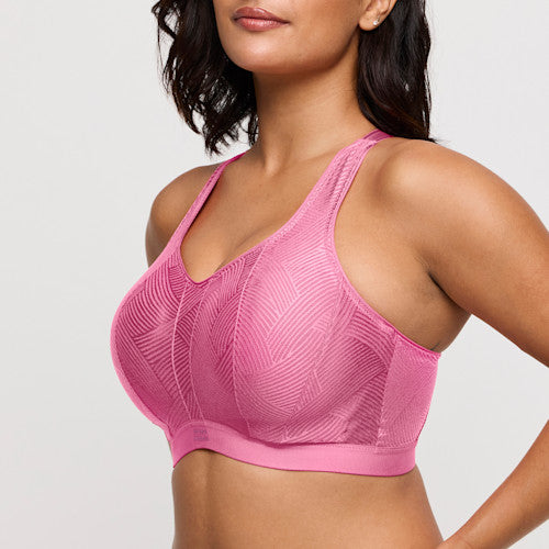 The Game Wired Sports Bra Orchid Pink