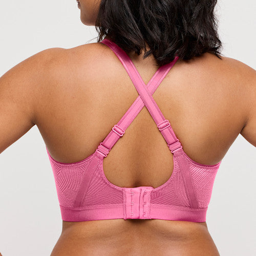 The Game Wired Sports Bra Orchid Pink