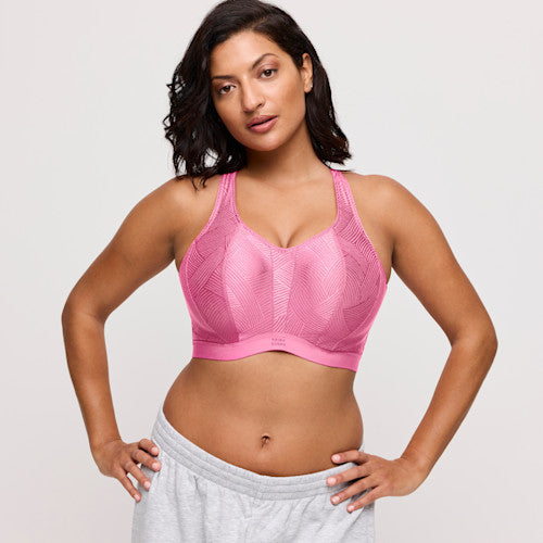 The Game Wired Sports Bra Orchid Pink