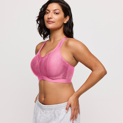 The Game Wired Sports Bra Orchid Pink