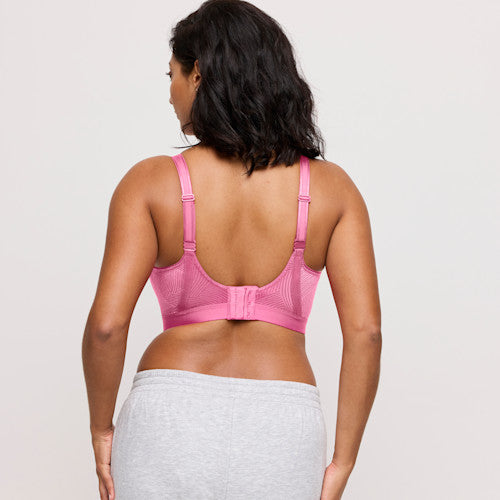 The Game Wired Sports Bra Orchid Pink