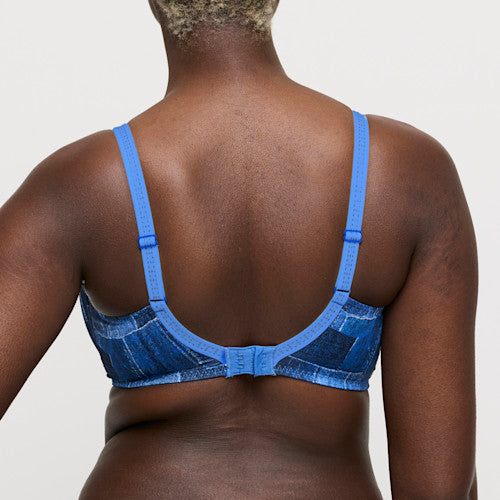 Mauna BALCONETTE BRA Twill Blue
