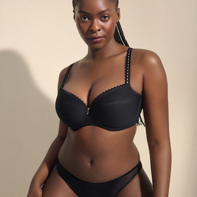 Vivgirl BALCONETTE BRA Black