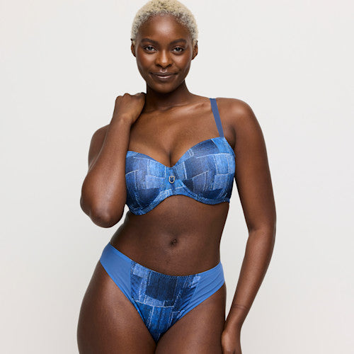 Mauna BALCONETTE BRA Twill Blue