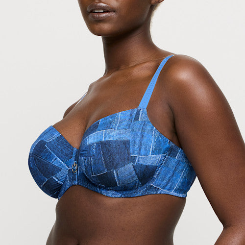 Mauna FULL CUP BRA Twill Blue