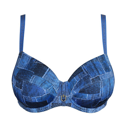 Mauna FULL CUP BRA Twill Blue