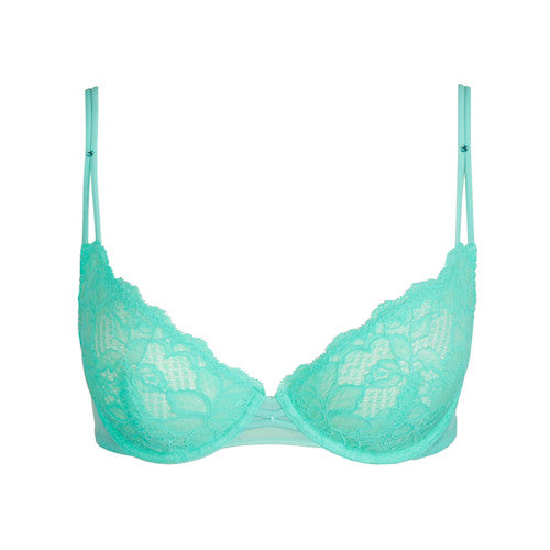 Amelia PLUNGE BRA Ocean Green