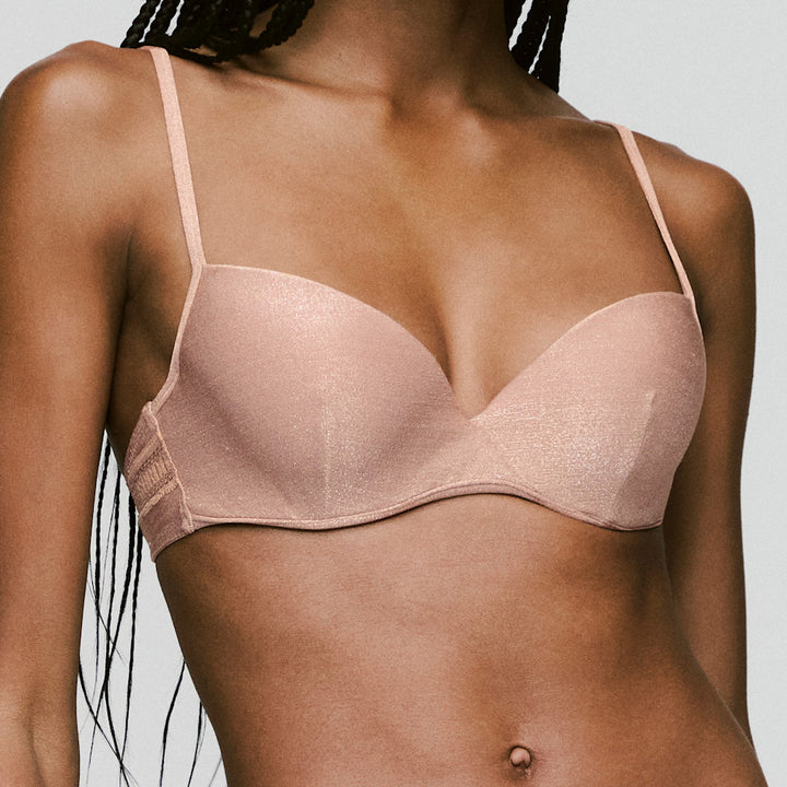 Carreras PLUNGE BRA Warm Tan