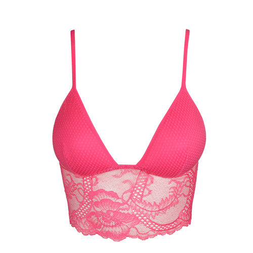 Lisa WIRELESS BRALETTE Fuchsia Queen