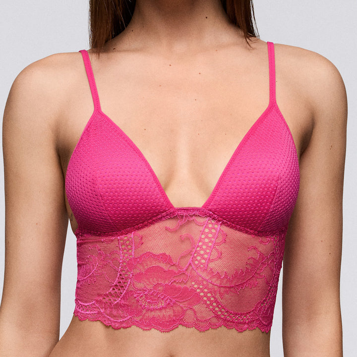 Lisa WIRELESS BRALETTE Fuchsia Queen