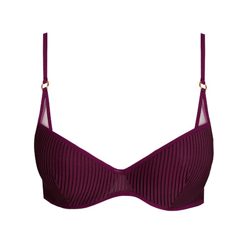 Radia PLUNGE BRA Glossy Purple