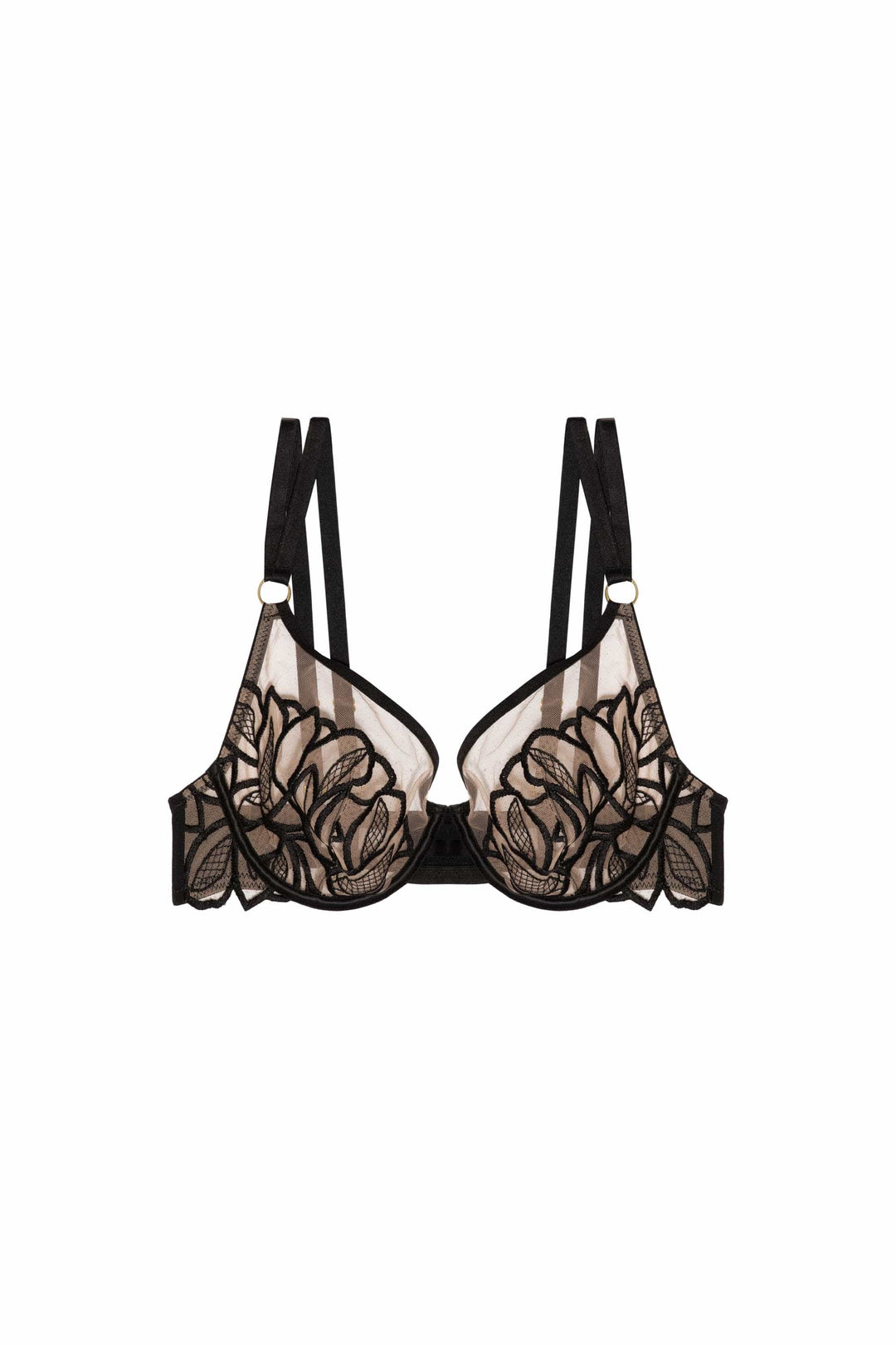 Lilith Graphic Embroidery Bra