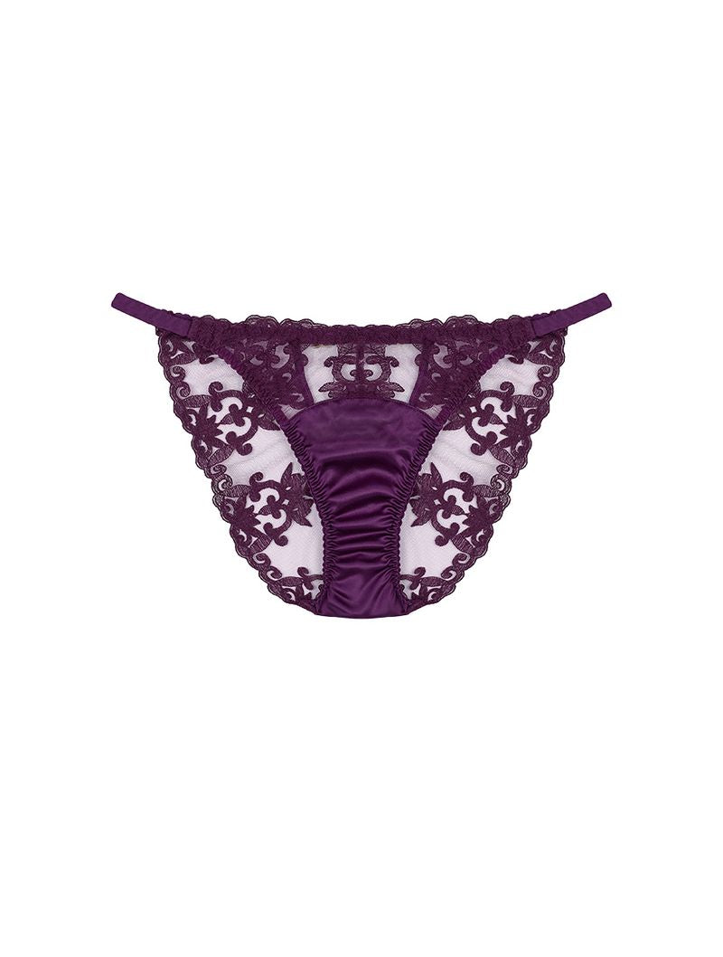 Cecilia Ouvert Brief Purple