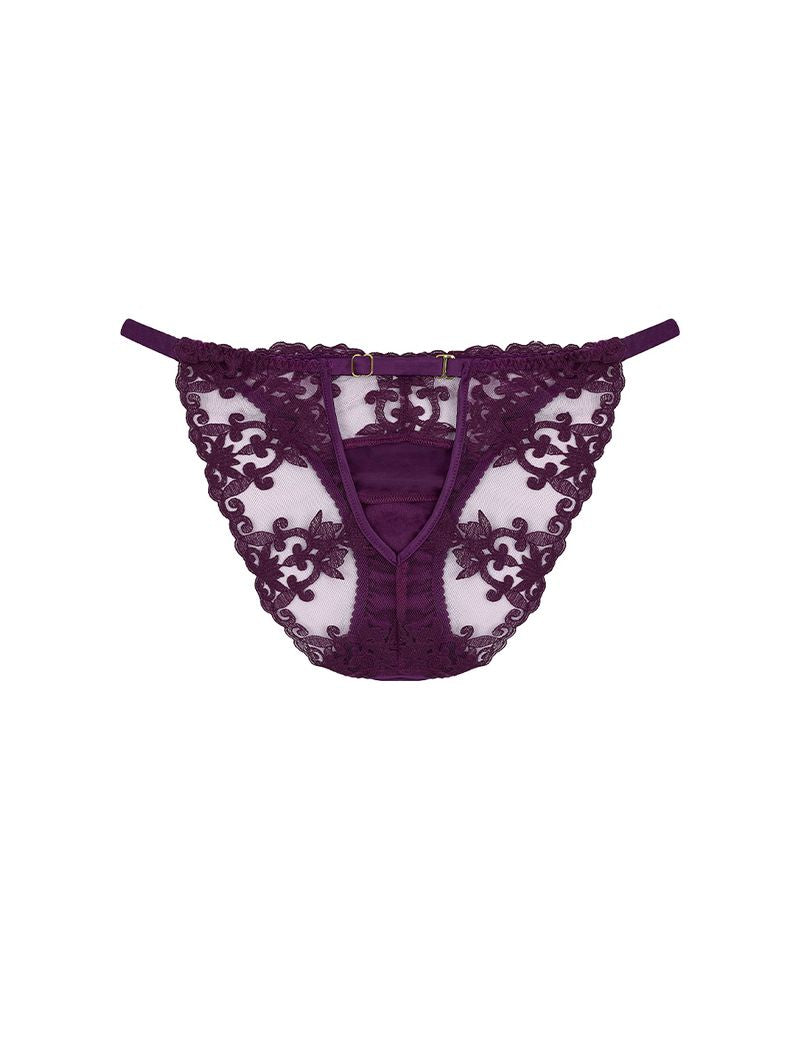 Cecilia Ouvert Brief Purple