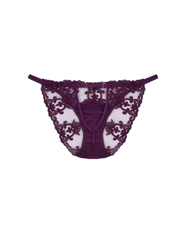 Cecilia Ouvert Brief Purple