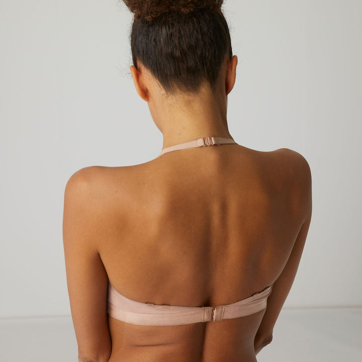 Simone Perele Essentiel Padded Wireless Convertible Bra Peau Rose 13V253