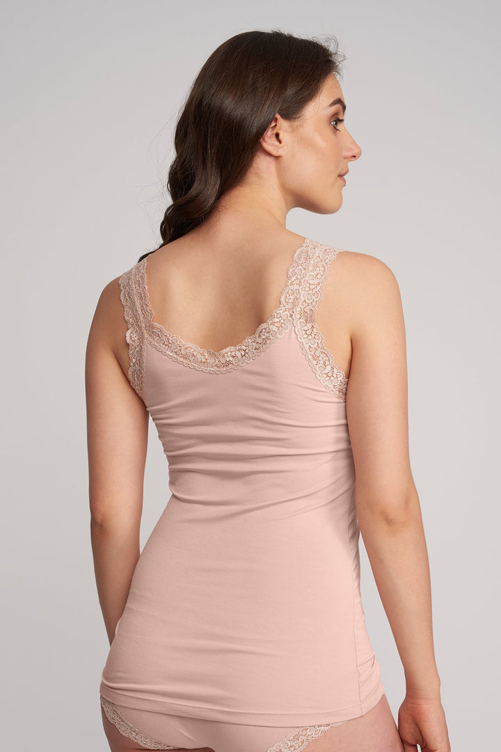Fleur't Lace Strap Seashell Camisole 610