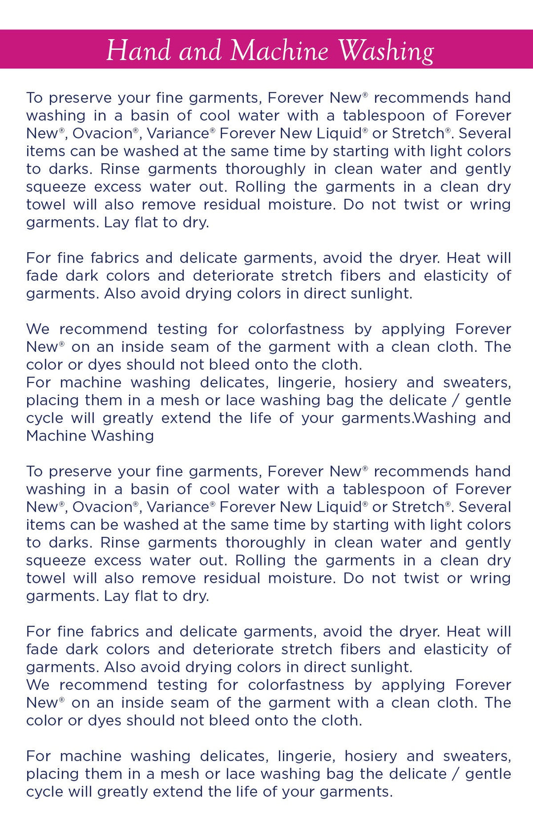 Forever New Garment Mesh Wash Bag