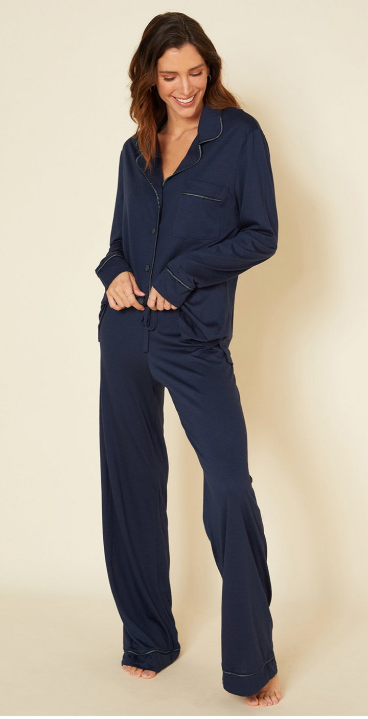 Cosabella Bella Relaxed Long Sleeve Top & Pant AMORE9545